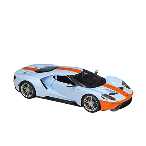 Spielzeugauto für Kinder 1 18 Passend Für Ford GT 2021 Heritage Series Alloy Model Car Adult Collection Souvenir Display Ornaments Auto Modell Bauset(C) von PYWCOM