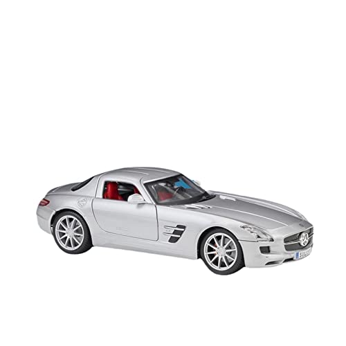 Spielzeugauto für Kinder 1 18 Passend Für Mercedes-Benz SL63 AMG SLS 500K CLK 300S Alloy Model Car Static Metal Toys Ornaments Auto Modell Bauset(H) von PYWCOM