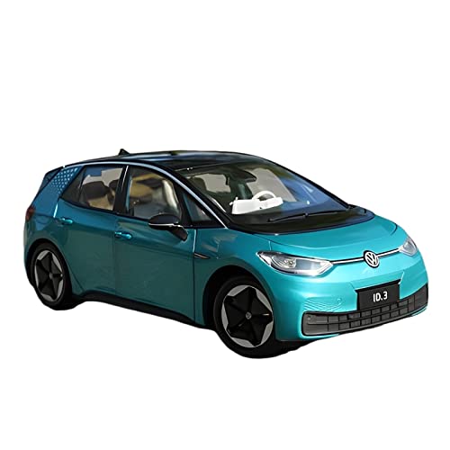 Spielzeugauto für Kinder 1 18 Passend Für Volkswagen ID.3 ID3 Legierung Sport Simulation Modellauto Diecast Metall Spielzeugfahrzeuge Ornamente Auto Modell Bauset(B) von PYWCOM