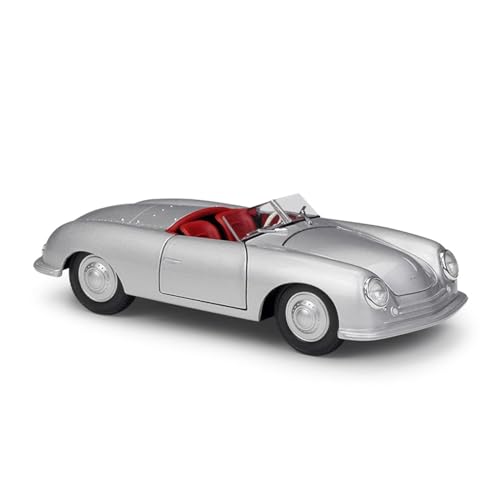 Spielzeugauto für Kinder 1 24 Für 1948 Porsche 356 Nr. 1 Roadster Simulation Legierung Die-cast Auto Modell Spielzeug Sammlerstück Replik Auto Modell Bauset(Taglia unica) von PYWCOM