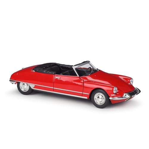 Spielzeugauto für Kinder 1 24 Für Citroen DS 19 Cabriolet Cabrio Miniatur Legierung Die-cast Auto Modell Spielzeug Sammler Replik Auto Modell Bauset von PYWCOM