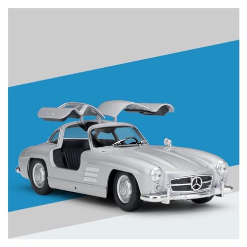 Spielzeugauto für Kinder 1 24 Für Mercedes-Benz 1963 230SL Lenkgestänge Simulation Legierung Guss Auto Modell Spielzeug Sammlerstück Replik Auto Modell Bauset(10) von PYWCOM