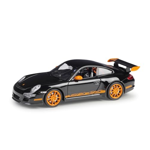 Spielzeugauto für Kinder 1 24 Für Porsche 911 (997) GT3 RS Simulation Legierung Vierrad-Scheibenbremse Auto Modell Sammlerstück Spielzeugauto Auto Modell Bauset(Taglia unica) von PYWCOM