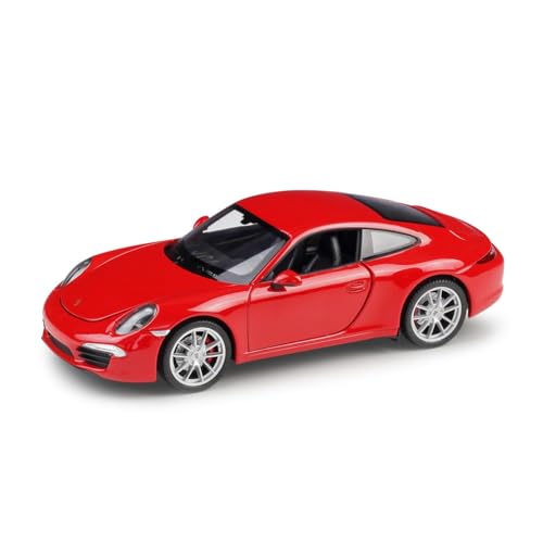 Spielzeugauto für Kinder 1 24 Für Porsche 911 Carrera S Simulation Legierung Vierrad-Scheibenbremse Auto Modell Sammlerstück Spielzeugauto Auto Modell Bauset(Taglia unica) von PYWCOM