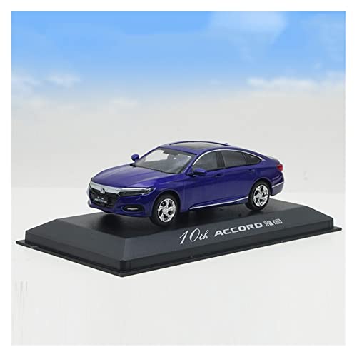 Spielzeugauto für Kinder 1 43 Diecast Spielzeugfahrzeug Für Honda Accord Simulation Legierung Blau Automodell Sammlerstücke Aus Metall Auto Modell Bauset von PYWCOM