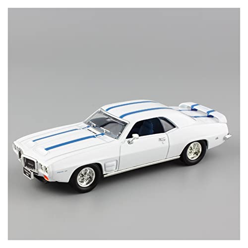 Spielzeugauto für Kinder 1 43 Druckguss-Spielzeugfahrzeug Für Pontiac 1969 Firebird Trans AM-Simulationslegierungs-Sportwagenmodell Zum Sammeln Auto Modell Bauset von PYWCOM