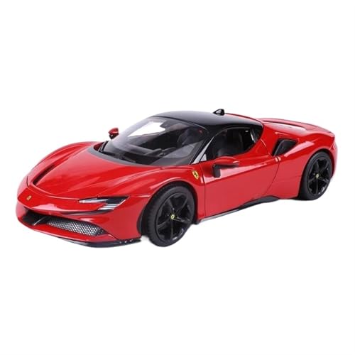 Spielzeugauto für Kinder 1:18 for Ferrari SF90 Stradale Legierung Auto Modell Premium Sammlung Set Amerikanischen Muscle-Car Auto Modell Bauset von PYWCOM