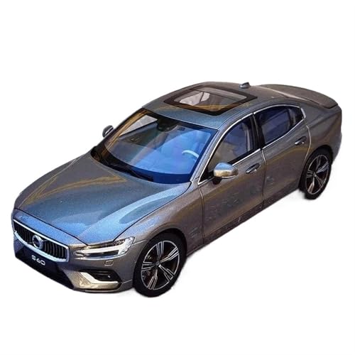 Spielzeugauto für Kinder 1:18 for Volvo S60 2020 Legierung Auto Modell Bausätze Auto Spielzeug for Kinder Modell Auto Jungen Geschenk Sammlung Auto Modell Bauset(Chrome) von PYWCOM