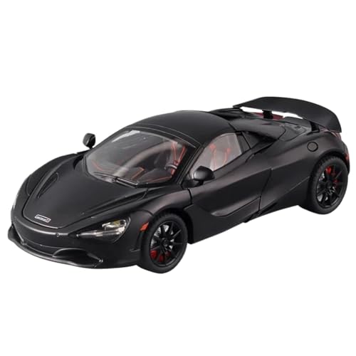 Spielzeugauto für Kinder 1:24 for 720s Super Sportcar Simulation Auto Modell Kits Auto Spielzeug for Kinder Auto Modell Bauset(Black) von PYWCOM