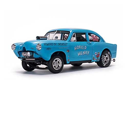 Spielzeugauto für Kinder Für 1 18 Simulation Automodell 1951 Nash Modellnummer: 5107 Blaues Automodell Ornament Geschenk Auto Modell Bauset(Blau) von PYWCOM