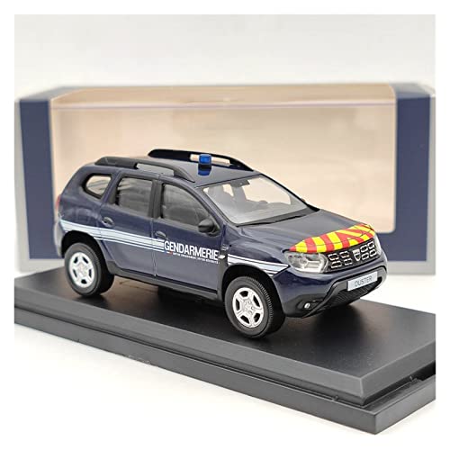 Spielzeugauto für Kinder Für 2018 Dacia Duster GENDARMERIE Druckgussmodell Cars Limited Collection 1 43 Auto Modell Bauset von PYWCOM