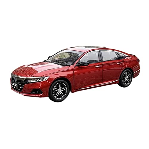 Spielzeugauto für Kinder Für 2022 Accord Hybrid Tenth Generation Accord Simulation 1 18 Alloy Car Model Ornament Auto Modell Bauset(Rot) von PYWCOM