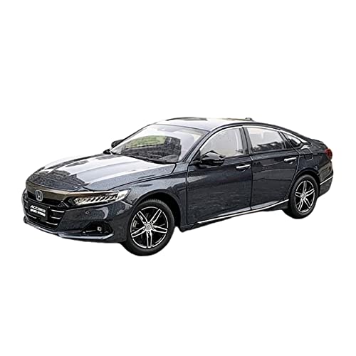 Spielzeugauto für Kinder Für 2022 Accord Hybrid Tenth Generation Accord Simulation 1 18 Alloy Car Model Ornament Auto Modell Bauset(Schwarz) von PYWCOM