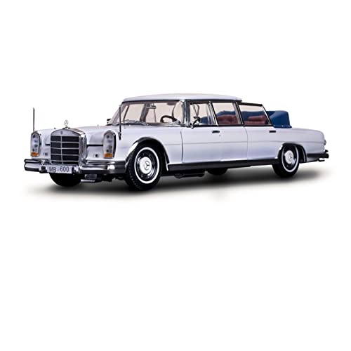 Spielzeugauto für Kinder Für Alu-Automodell 1 18 Verlängert 1966 Mercedes-Benz 600 Pullman 2301 Automodell-Ornamente Auto Modell Bauset von PYWCOM