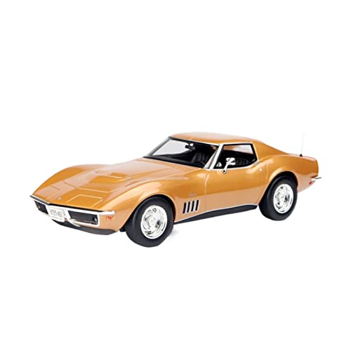 Spielzeugauto für Kinder Für Chevrolet Chevrolet 1969 1 18 Simulation Druckgussmodell Ornament Geschenk Auto Modell Bauset von PYWCOM