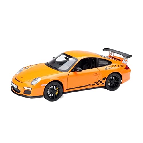 Spielzeugauto für Kinder Für Porsche 911 GT3 RS 2009 Simulation Alloy Model Souvenir 1 18 Auto Modell Bauset von PYWCOM