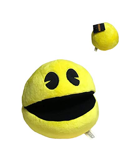 パックマン＼ＰＡＣ－ＭＡＮ Pac Man Ghost Plüsch Qualität Super Soft (17cm, Gelber Ball) von Grehge