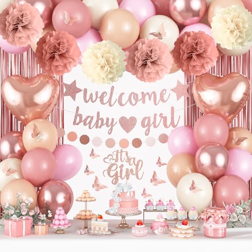 Roségoldene Luftballons für Babypartys Roségoldene Luftballons für Babypartys von Paeyeq