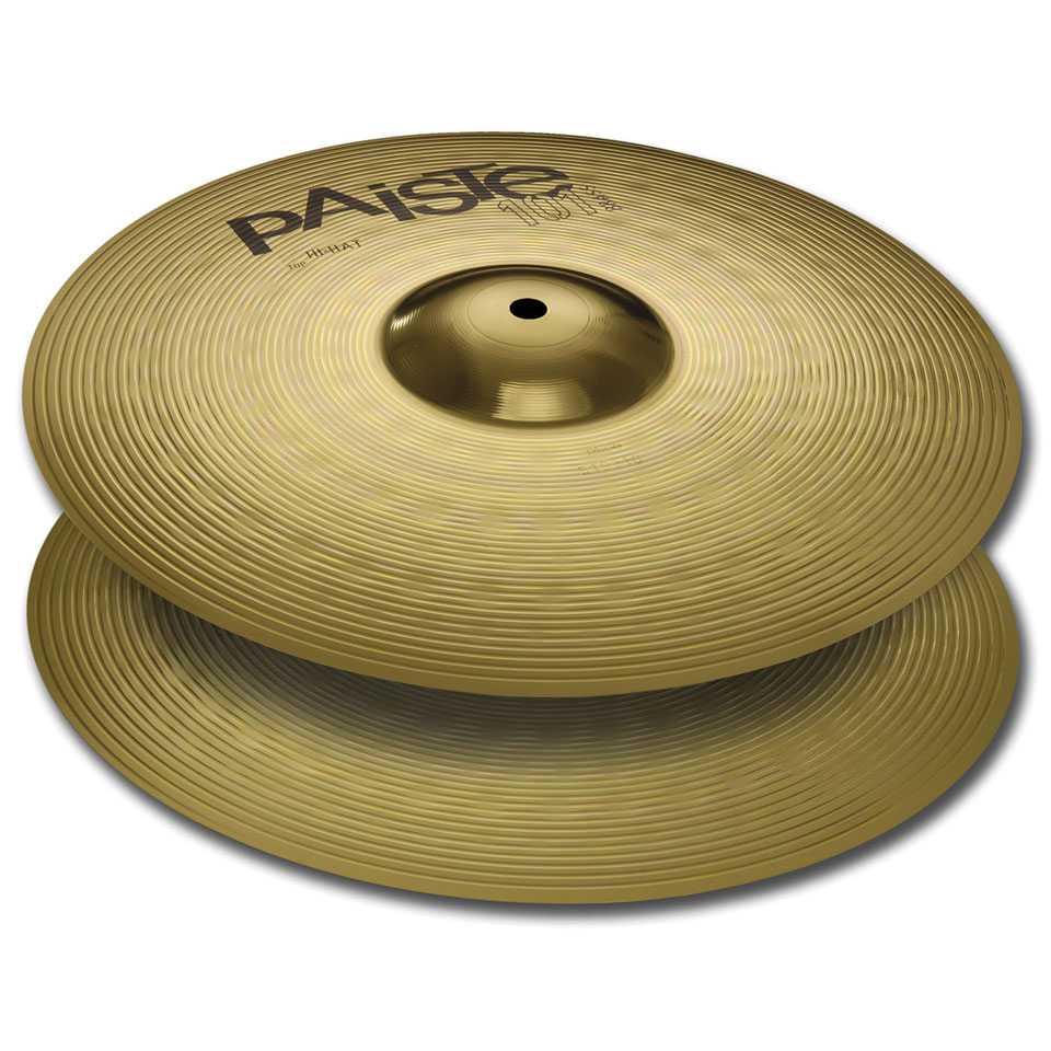 Paiste 101 Brass 13" HiHat Hi-Hat-Becken von Paiste