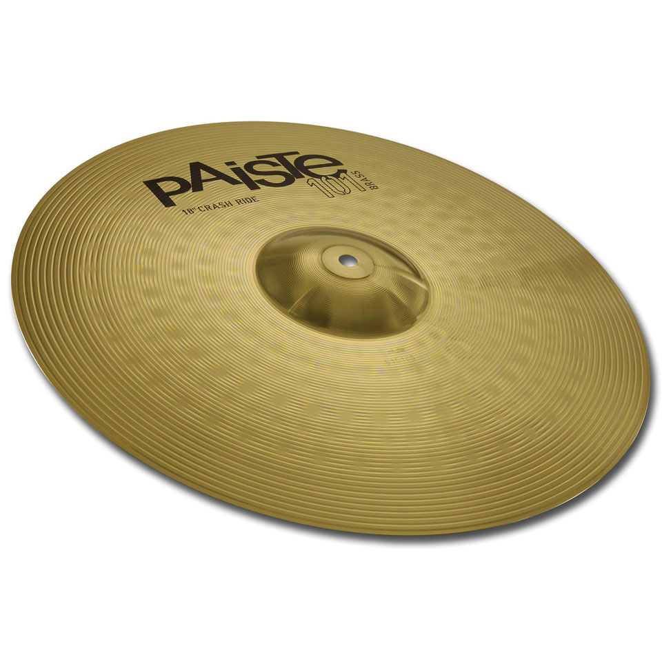 Paiste 101 Brass 18" Crash-Ride Crash-Ride-Becken von Paiste