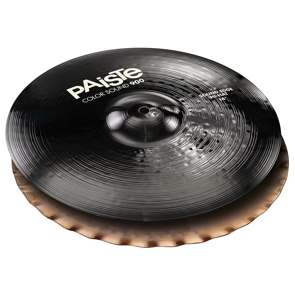 Paiste Color Sound 900 Black 14" Sound Edge HiHat Hi-Hat-Becken von Paiste