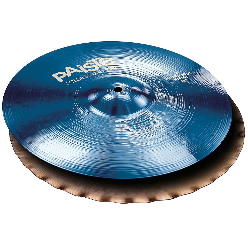 Paiste Color Sound 900 Blue 14" Sound Edge HiHat Hi-Hat-Becken von Paiste