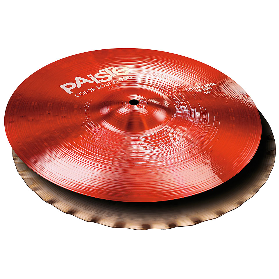 Paiste Color Sound 900 Red 14" Sound Edge HiHat Hi-Hat-Becken von Paiste