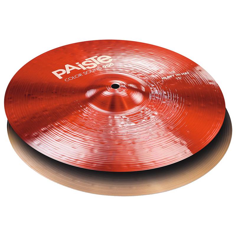 Paiste Color Sound 900 Red 15" Heavy HiHat Hi-Hat-Becken von Paiste