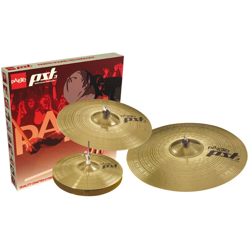 Paiste PST 3 Universal Set 14HH/16C/20R Becken-Set von Paiste