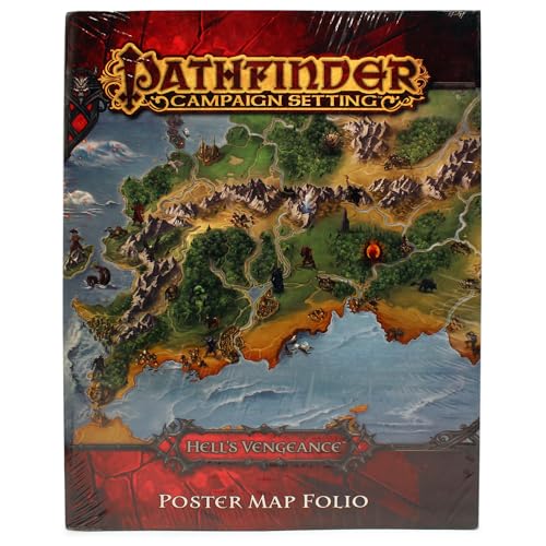 Pathfinder Campaign Setting hell 's Vengeance Poster Map Folio von Pathfinder