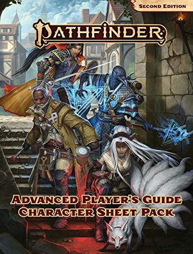 Pathfinder Advanced Player’s Guide Character Sheet Pack (P2) von Paizo