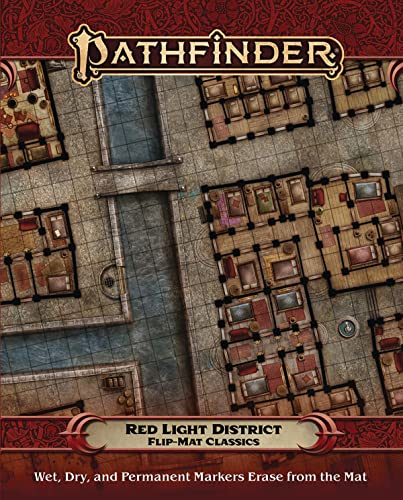 Pathfinder Flip-Mat Classics: Red Light District von Paizo