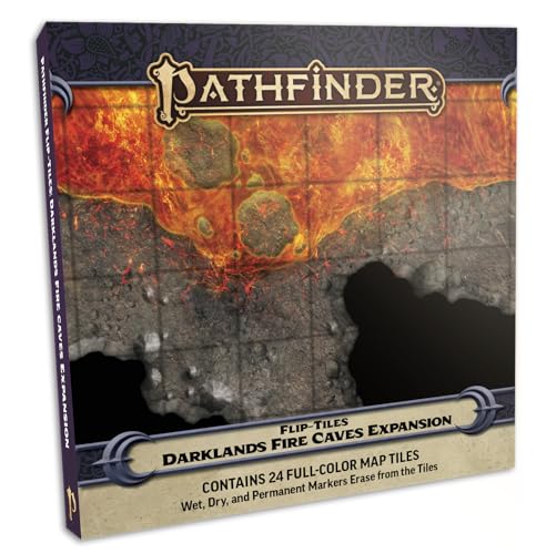 Pathfinder Flip-Tiles: Darklands Fire Caves Expansion von Paizo