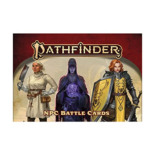 Pathfinder NPC Battle Cards (P2) von Paizo