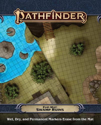 Pathfinder Flip-mat: Swamp Ruins von Paizo