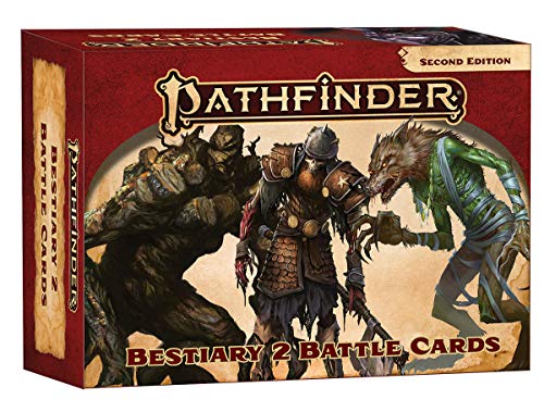 Pathfinder Bestiary 2 Battle Cards (P2) von Paizo