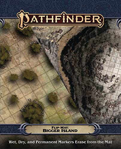 Paizo Publishing Zubehör Pathfinder Flip-Mat: Bigger Island von Paizo