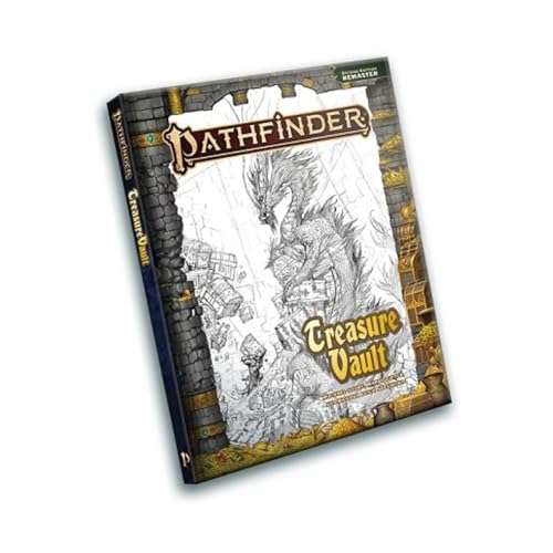 Pathfinder 2E: Treasure Vault Remastered Sketch Cover Pathfinder 2E: Treasure Vault Remastered Sketch Cover von Paizo