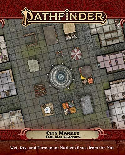 Pathfinder Flip-Mat Classics: City Market von Paizo