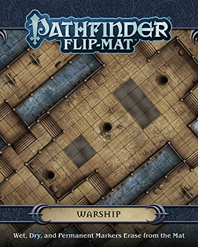 Pathfinder Flip-Mat: Warship (Pathfinder Flipmat Giant Lairs) von Paizo