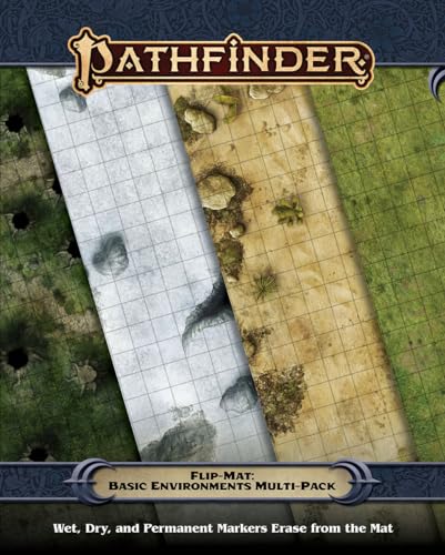 Pathfinder Flip-mat: Basic Environments Multi-Pack von Paizo