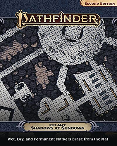 Pathfinder Flip-mat: Shadows at Sundown P2 Pathfinder Flip-mat: Shadows at Sundown P2 von Paizo