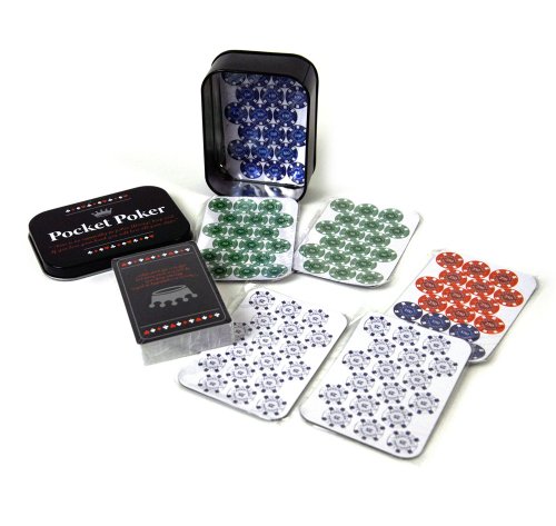 Gentleman's Club Pocket Poker Set von Paladone