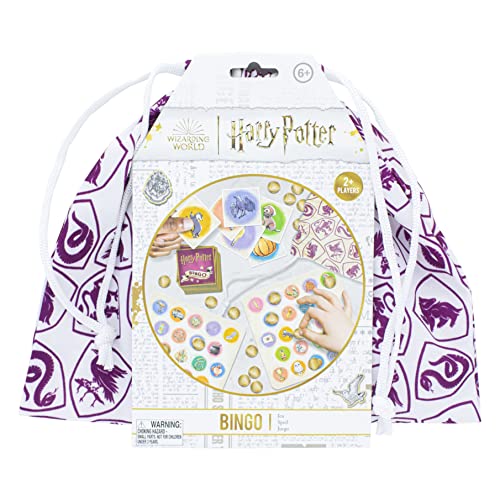 Harry Potter Bingo - Offiziell Lizenziertes Zauberer-Welt-Spiel für Potterheads, Filmliebhaber Geschenk Harry Potter Merchandise von Paladone