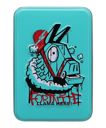 Paladone Fortnite Spielkarten für Poker, Rummy, Go Fish, Kartenspiele, offiziell lizenzierte Gaming-Merchandise & sammelbares Geschenk in Einer Metalldose Paladone Fortnite Spielkarten für Poker, Rummy, Go Fish, Kartenspiele, offiziell lizenzierte Gaming-Merchandise & sammelbares Geschenk in Einer Metalldose von Paladone