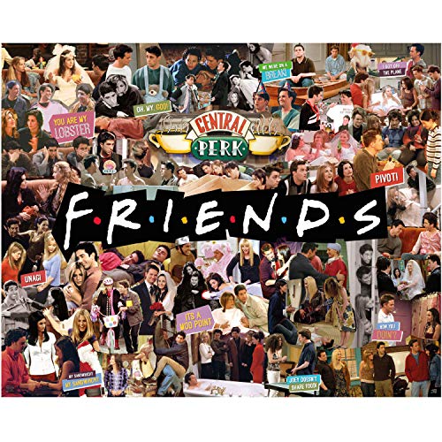 Paladone Jigsaw Friends TV Show Collage Puzzle – 1000 Teile – Offizielles Lizenzprodukt, One size von Paladone