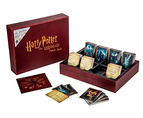 Harry Potter Das ultimative Film-Quiz - Offiziell lizenziertes Trivia-Spiel mit 1600 Fragen, ideal für Familien-Spieleabende, Geschenk für Fans von Harry Potter