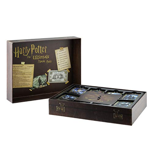 Harry Potter Das ultimative Film-Quiz - Offiziell lizenziertes Trivia-Spiel mit 1600 Fragen, ideal für Familien-Spieleabende, Geschenk für Fans von Paladone