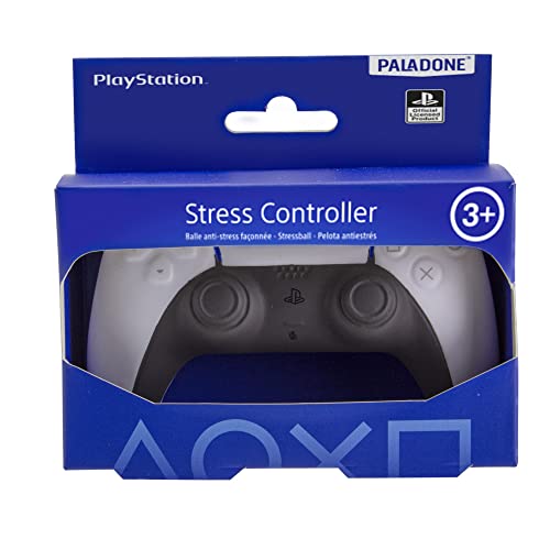 PlayStation Controller Stressball - Offiziell Lizenziertes Fidget-Spielzeug für Fingerübung & Stressabbau, Geschenk für Gamer für Zuhause oder Büro, Weiß PlayStation Controller Stressball - Offiziell Lizenziertes Fidget-Spielzeug für Fingerübung & Stressabbau, Geschenk für Gamer für Zuhause oder Büro, Weiß von Paladone