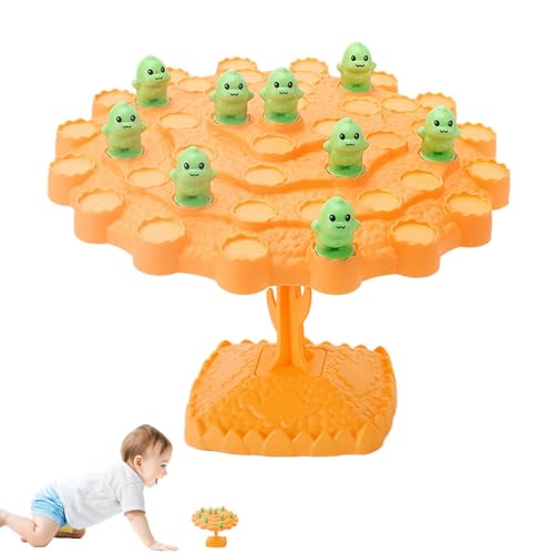 Palaufr Balance-Spiel,Balanced Tree Frog-Spiel,Exquisiter Dinosaurier-Balance-Baum, pädagogisches Balancier-Mathe-Spielzeug | Umweltfreundliches Spielzeug für Kinder, Familientreffen, von Palaufr